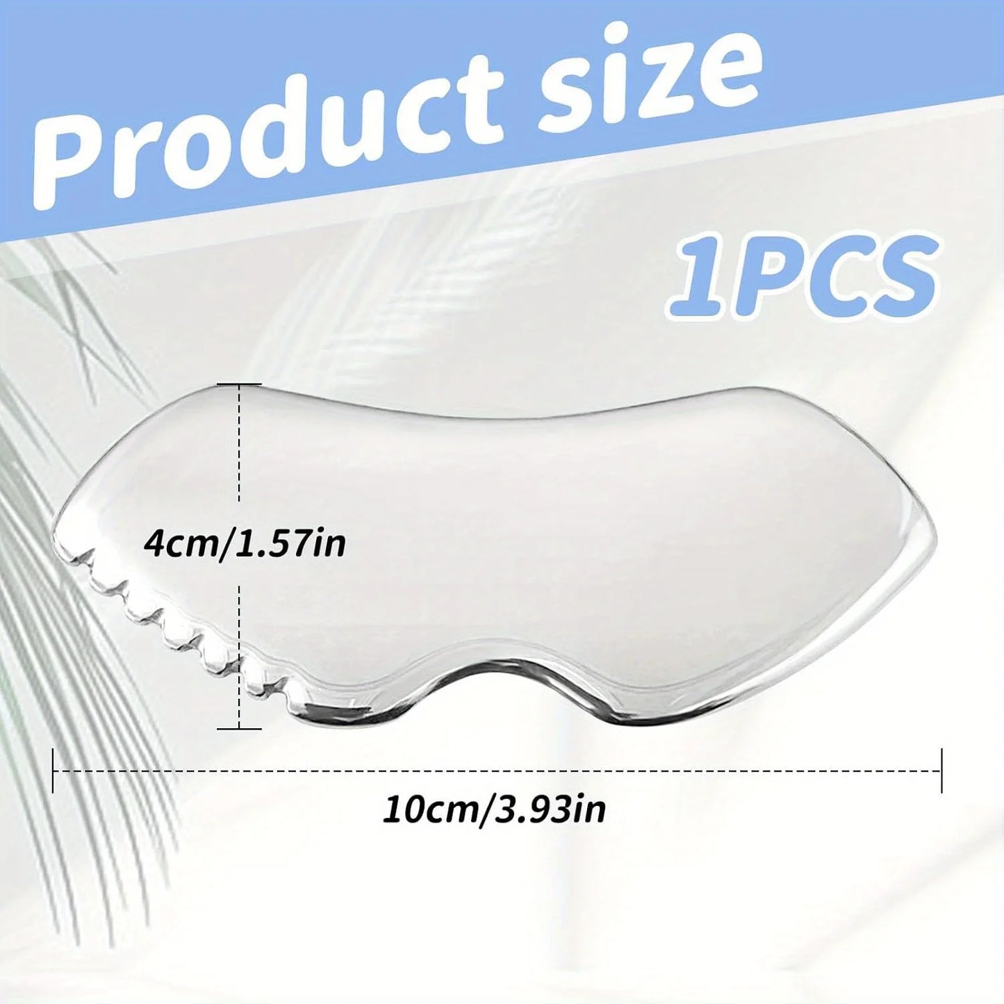 Premium Stainless Steel Gua Sha | Velours Noir